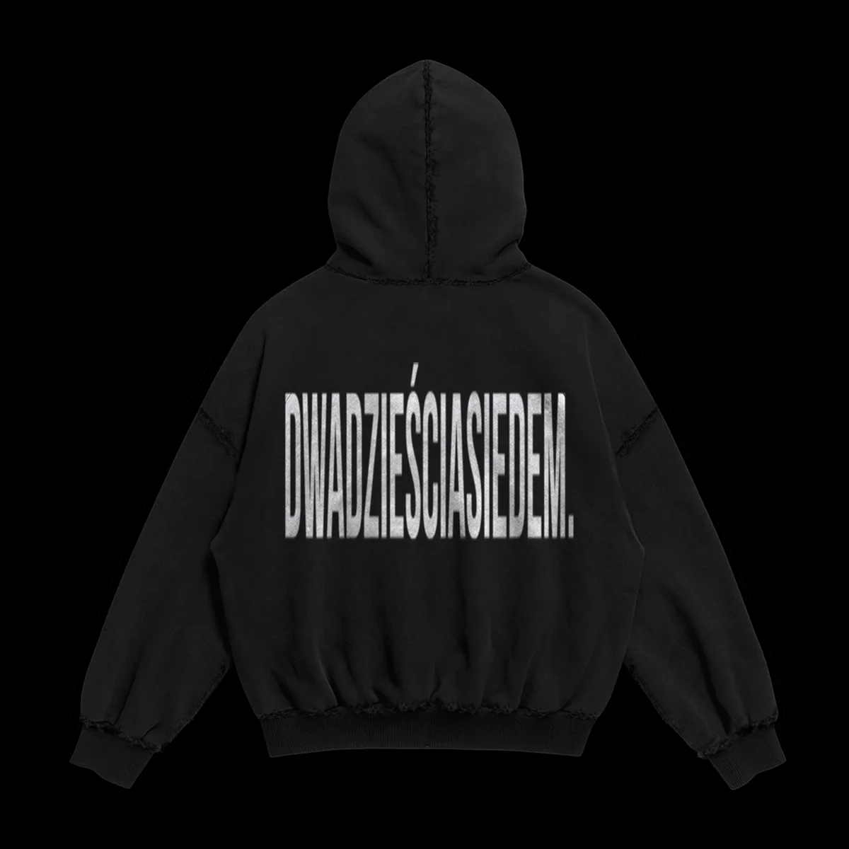 DWADZIEŚCIASIEDEM. ZIP UP HOODIE